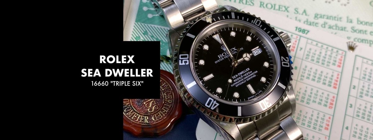 ROLEX SEA DWELLER 16660 TRIPLE SIX: Our 5 Minute Review - Swiss Watch Trader