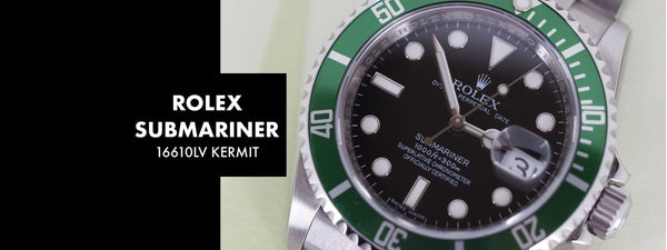 Rolex Submariner Date Kermit Green Bezel Steel Mens Automatic Watch Z 16610