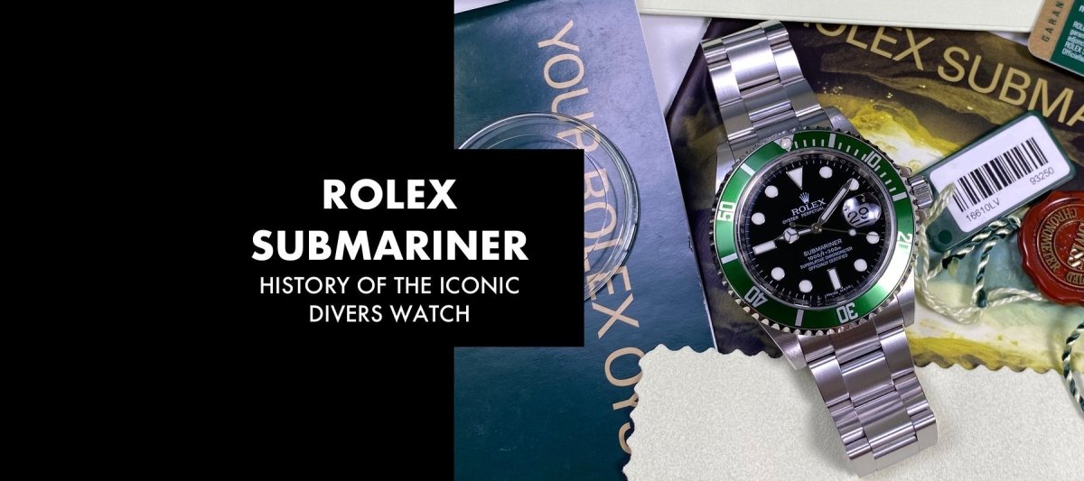 ROLEX SUBMARINER: A Quick History of the Iconic Divers Watch - Swiss Watch Trader