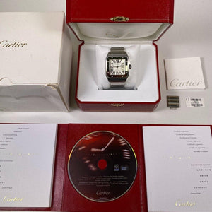 Cartier Santos 100 W200737G - Swiss Watch Trader 