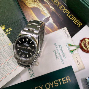 Rolex Explorer 114270 36mm (2004-F) - Swiss Watch Trader 