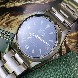 Rolex Explorer 14270 36mm •SWISS dial• (1999 - A Serial) - Swiss Watch Trader 