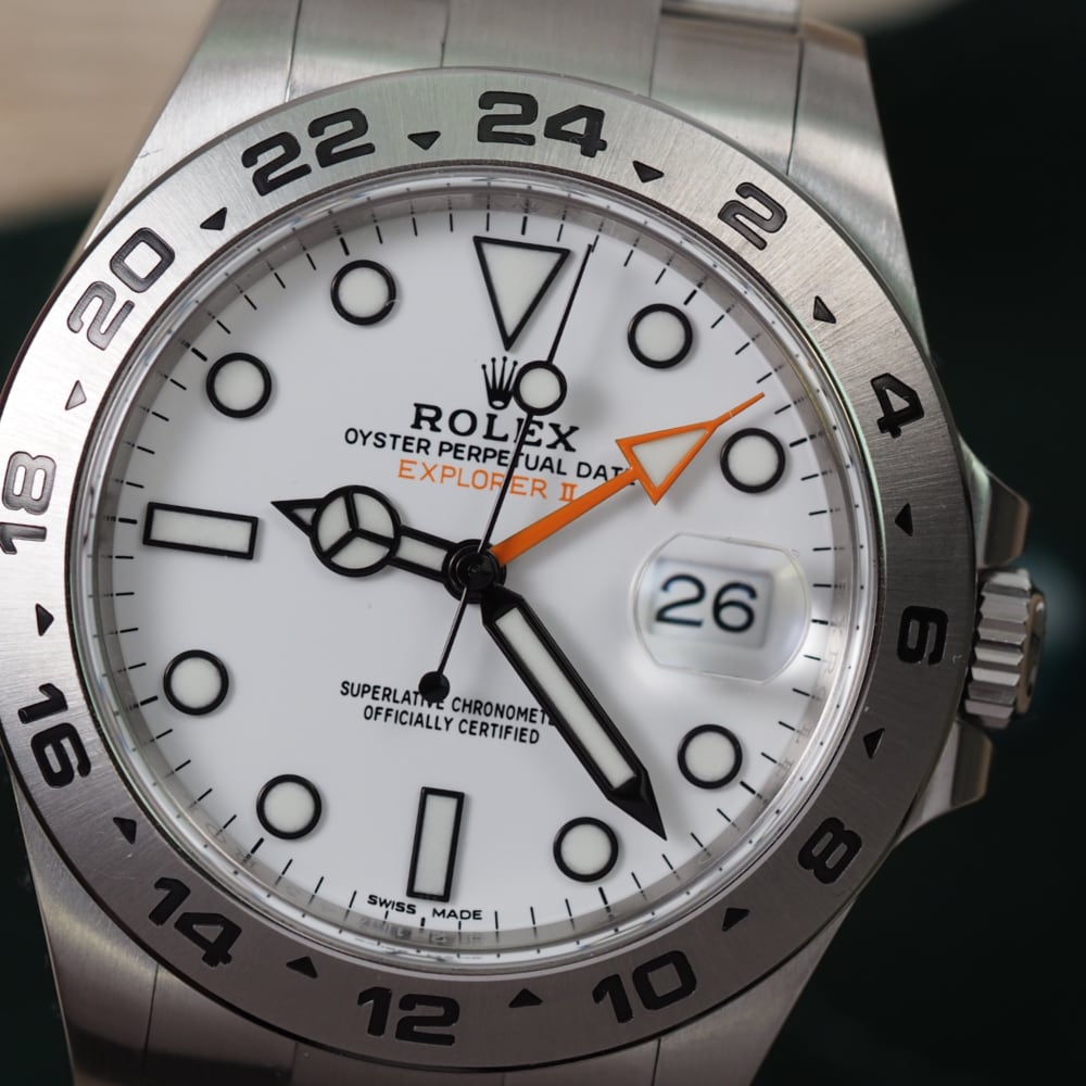 Rolex Explorer II 216570 (2018) - Swiss Watch Trader