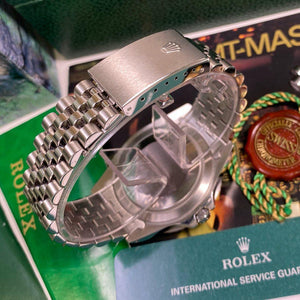 Rolex GMT Master 16750 Pepsi Bezel (1988 - R Serial) - Swiss Watch Trader 