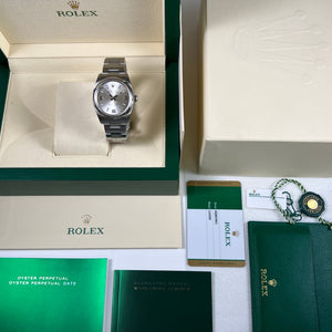 Rolex Oyster Perpetual 34mm 114200 (2019) - Swiss Watch Trader