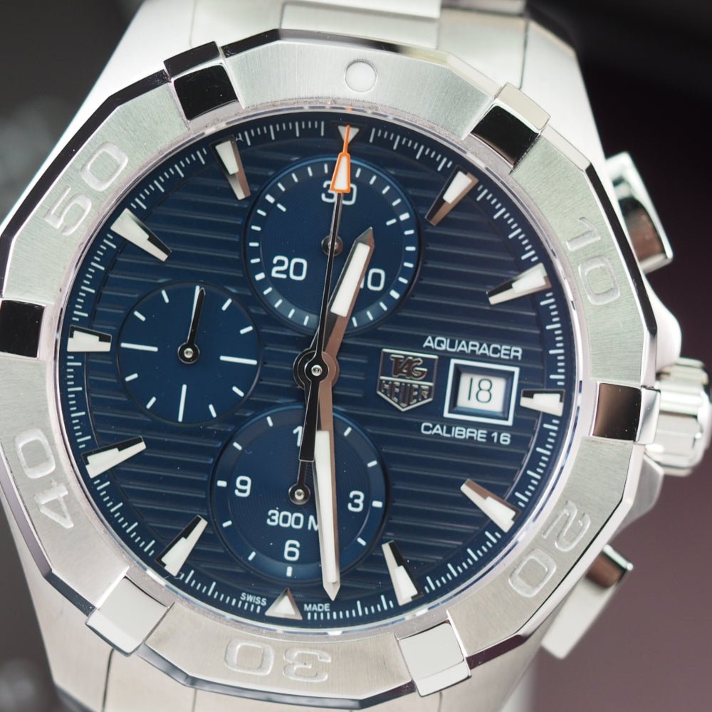 TAG Heuer Aquaracer Chronograph CAY2112 (2017) - Swiss Watch Trader