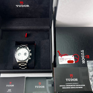 Tudor Black Bay Chrono Panda 79360N (2021) - Swiss Watch Trader