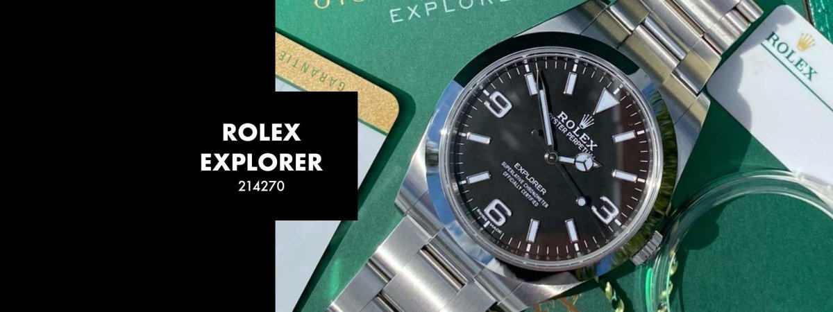 ROLEX EXPLORER 214270 39MM: Our 5 Minute Review - Swiss Watch Trader
