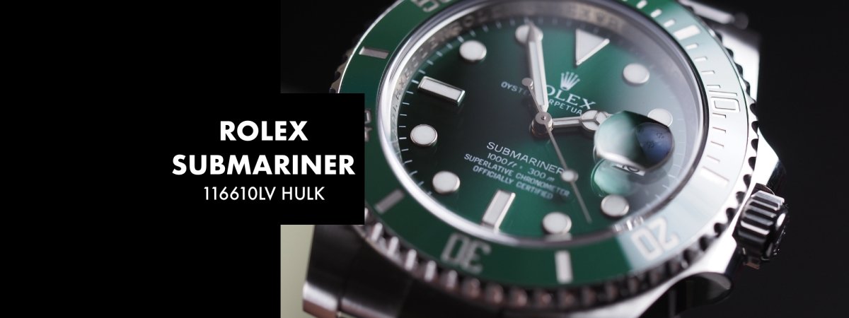Rolex Submariner Hulk 116610LV Mens Watch