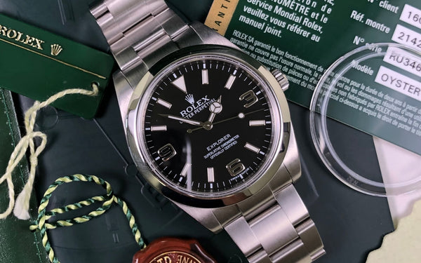 Rolex explorer book hot sale