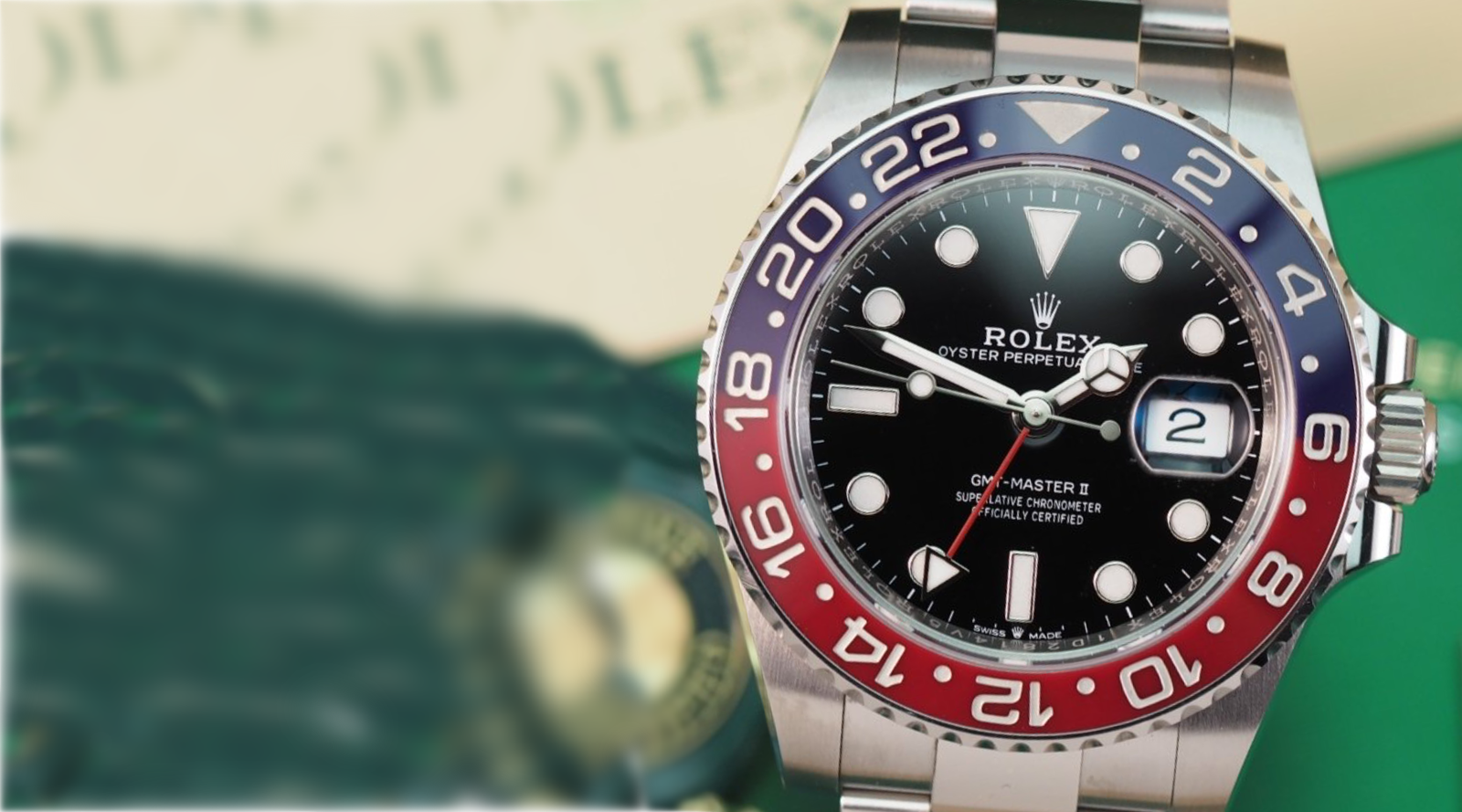 Rolex Pepsi GMT Master II