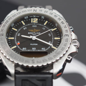 Breitling Navitimer Pluton A51038 (1996) - Swiss Watch Trader