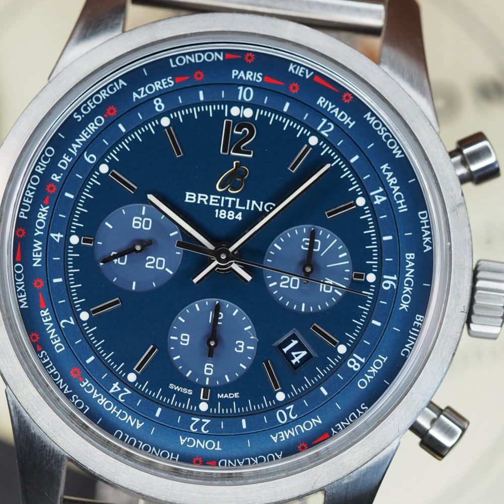 Breitling Transocean Unitime AB0510 (2015) - Swiss Watch Trader