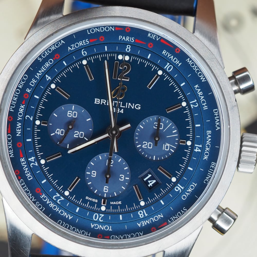 Breitling Transocean Unitime AB0510 (2015) - Swiss Watch Trader