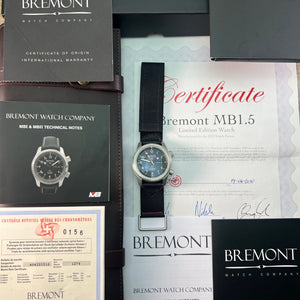 Bremont MB 1.5 ATG Vintage Watches (2010) - Swiss Watch Trader