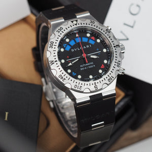 Bulgari Diagono Professional Regatta SD40BSV (2013) - Swiss Watch Trader