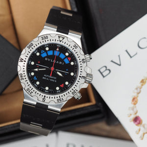 Bulgari Diagono Professional Regatta SD40BSV (2013) - Swiss Watch Trader