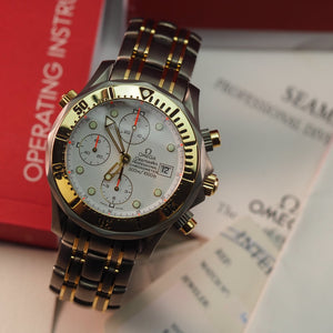 Omega Seamaster Chrono Diver 300M 1780504 (1998) - Swiss Watch Trader