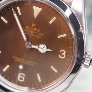 Rolex Explorer 1016 "Tropical Dial" (1965) - Swiss Watch Trader