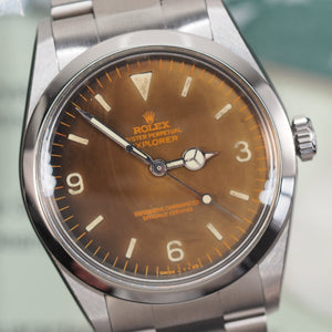 Rolex Explorer 1016 "Tropical Dial" (1965) - Swiss Watch Trader