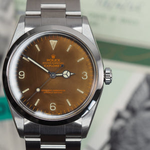 Rolex Explorer 1016 "Tropical Dial" (1965) - Swiss Watch Trader