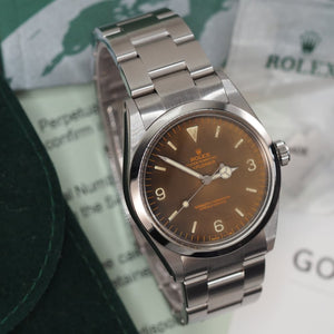 Rolex Explorer 1016 "Tropical Dial" (1965) - Swiss Watch Trader