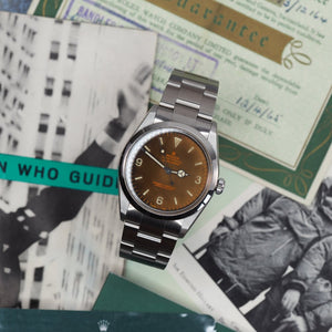 Rolex Explorer 1016 "Tropical Dial" (1965) - Swiss Watch Trader