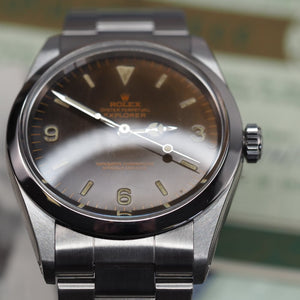 Rolex Explorer 1016 "Tropical Dial" (1965) - Swiss Watch Trader