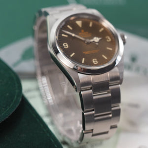 Rolex Explorer 1016 "Tropical Dial" (1965) - Swiss Watch Trader