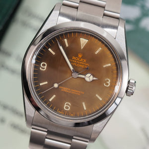 Rolex Explorer 1016 "Tropical Dial" (1965) - Swiss Watch Trader