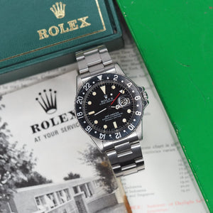 Rolex GMT Master 1675 Ghost (1972) - Swiss Watch Trader