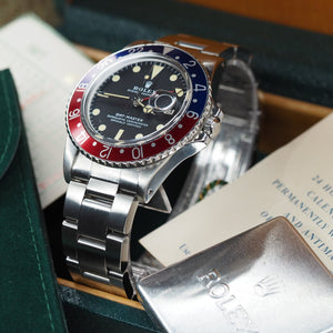 Rolex GMT Master 1675 Pepsi (1977) - Swiss Watch Trader