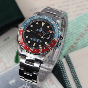Rolex GMT Master 1675 Pepsi (1977) - Swiss Watch Trader