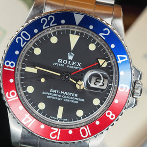 Rolex GMT Master 1675 Pepsi (1977) - Swiss Watch Trader