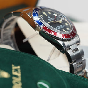 Rolex GMT Master 1675 Pepsi (1977) - Swiss Watch Trader