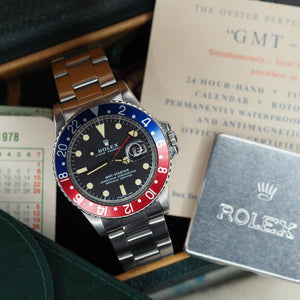 Rolex GMT Master 1675 Pepsi (1977) - Swiss Watch Trader
