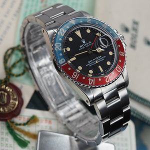 Rolex GMT Master 1675 Pepsi (1977) - Swiss Watch Trader