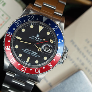 Rolex GMT Master 1675 Pepsi (1977) - Swiss Watch Trader