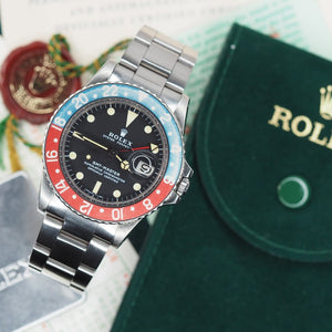 Rolex GMT Master 1675 Pepsi (1977) - Swiss Watch Trader