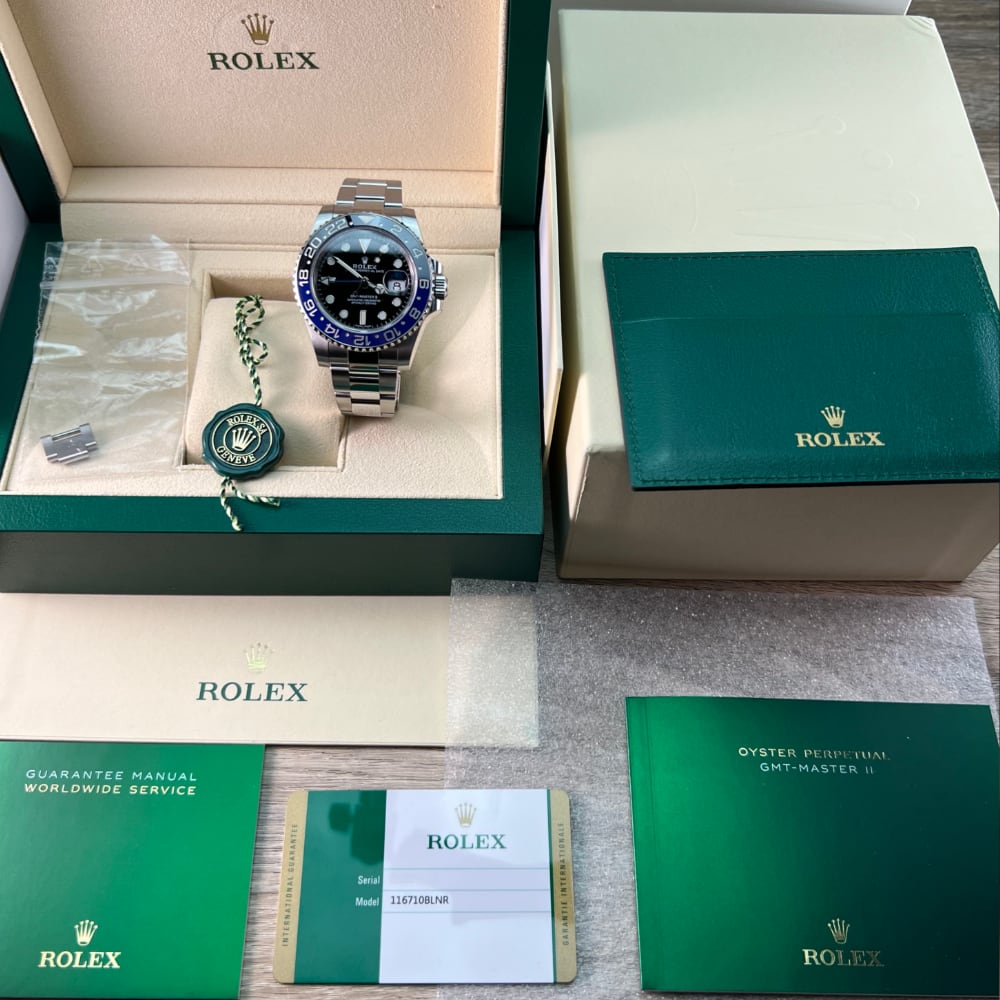 Rolex GMT Master II 116710 BLNR aka Batman 2019