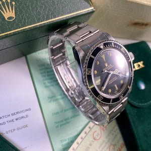 Rolex Submariner 5513 Gilt Dial (1966) - Swiss Watch Trader 