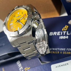 Breitling Avenger II Seawolf Cobra Yellow (2019) - Swiss Watch Trader