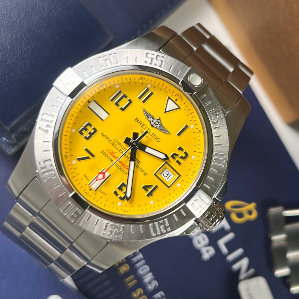 Breitling seawolf outlet cobra yellow