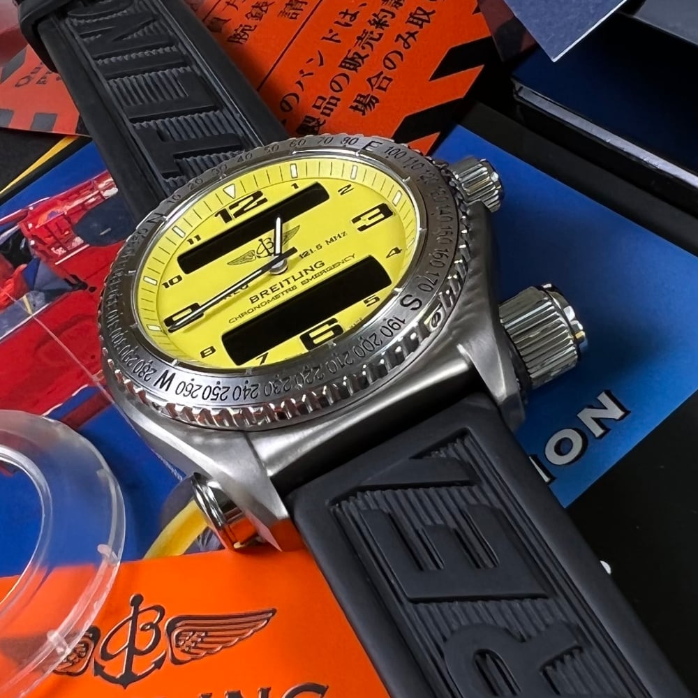 Breitling on sale yellow face