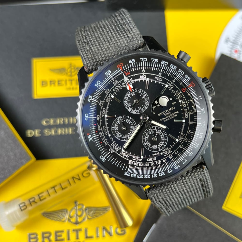 Breitling navitimer discount blacksteel limited edition