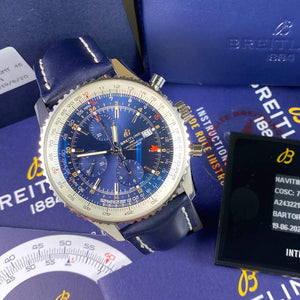 Breitling Navitimer Chronograph GMT 46 A24322 (2020) - Swiss Watch Trader
