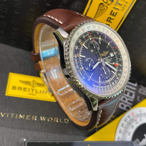 Breitling Navitimer World Chronograph GMT 46 A24322 (2016) - Swiss Watch Trader