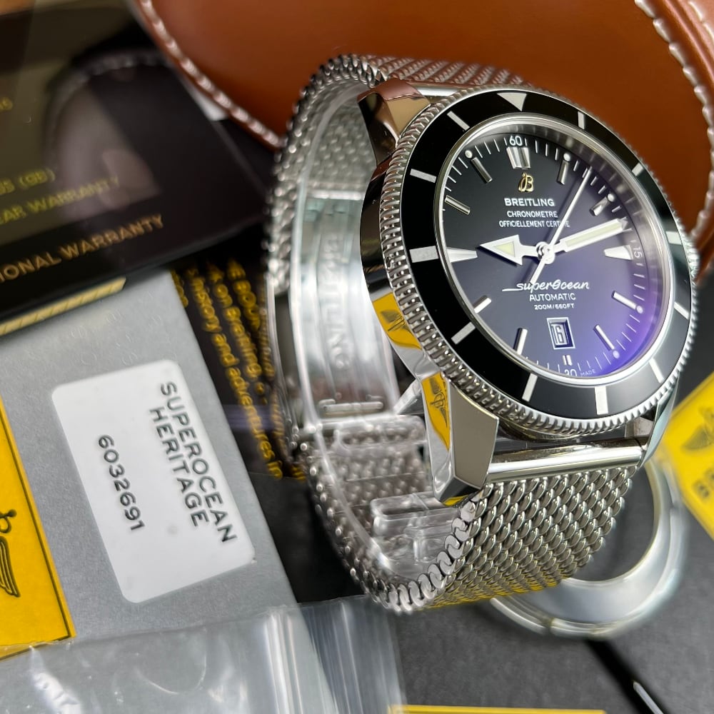 Breitling superocean store heritage 46 review