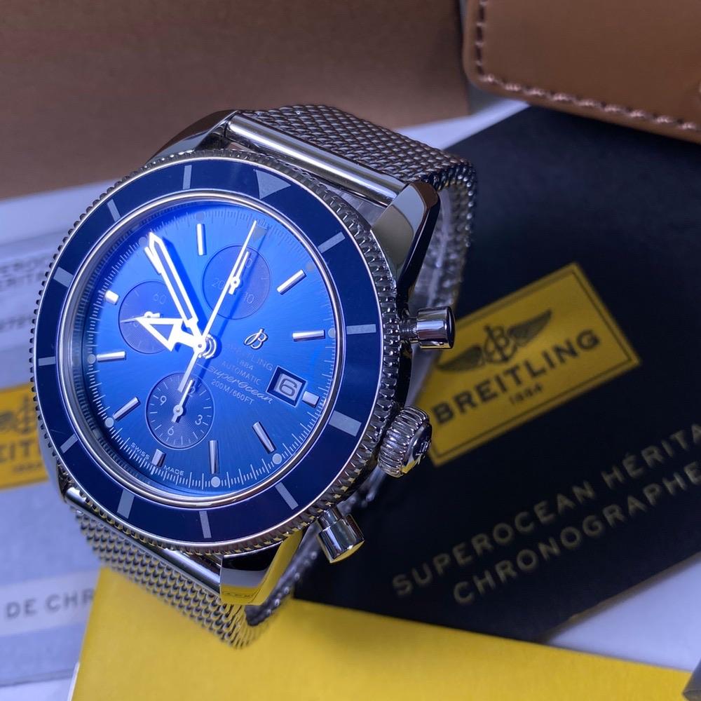 Breitling Superocean Heritage II 46 Chronograph A13320 Blue Dial