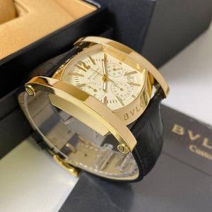 Bvlgari Assioma Chronograph AA48GCH (18k Gold) - Swiss Watch Trader 